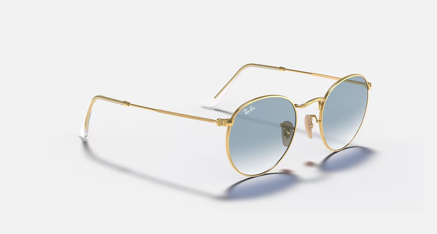 Ray-Ban Gradient - ¡Luce el estilo retro que nunca pasa de moda con Ray-Ban Round Metal!