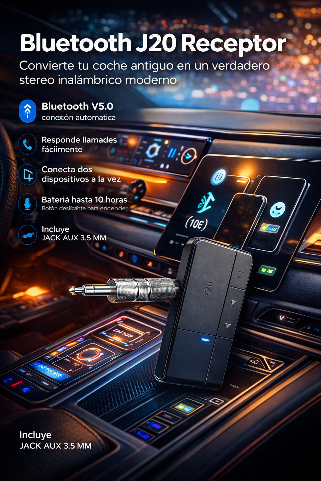 J20 Bluetooth Hub - Somos la Nueva Forma de Escuchar Música