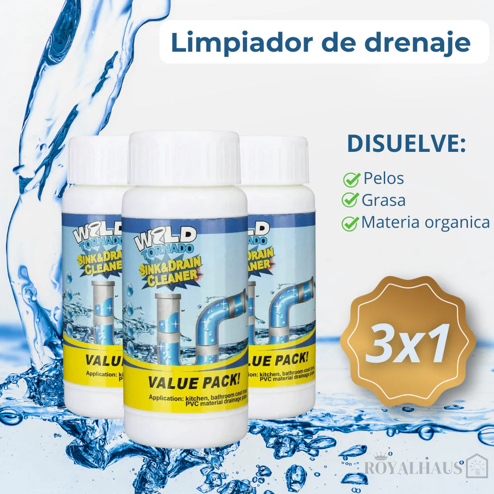 Mega Drenator Pro™ - Destapador potente de tuberías