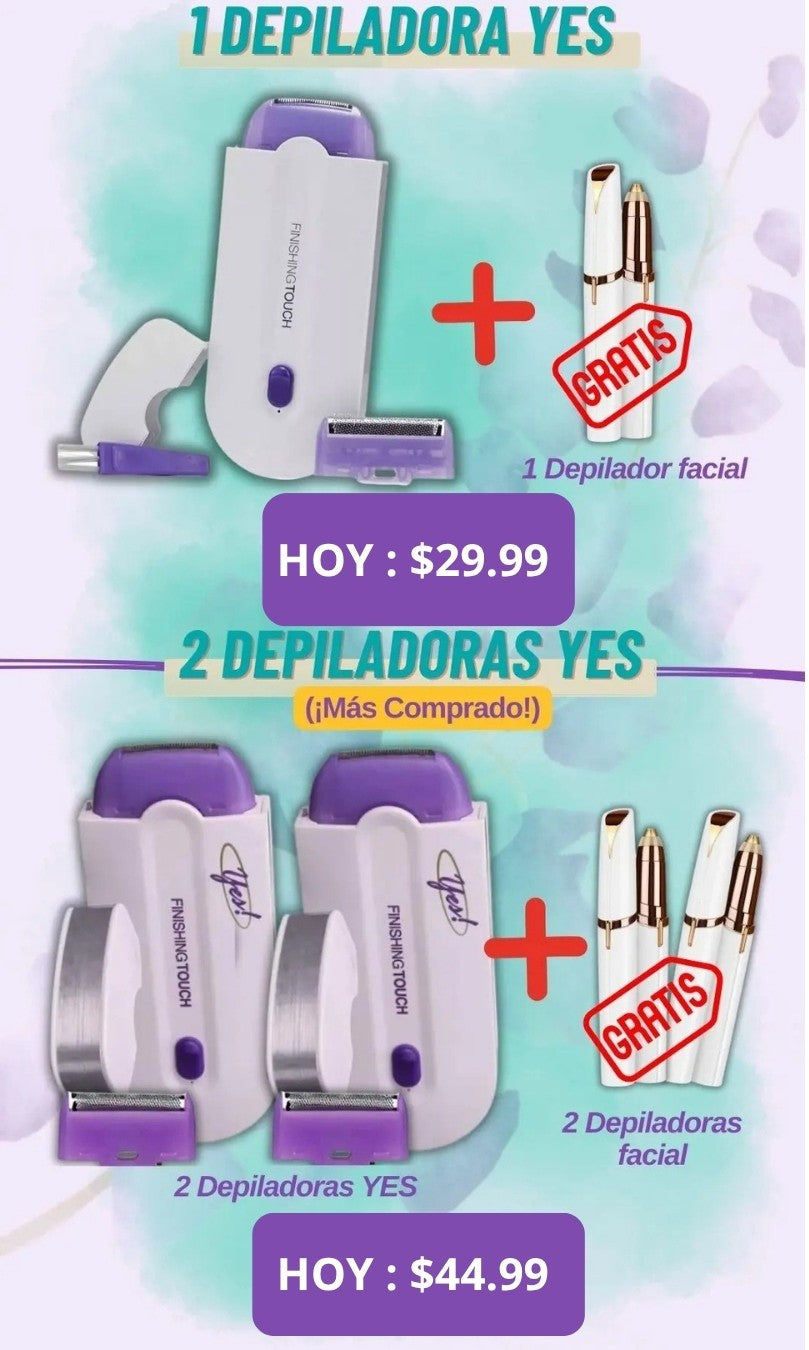 Skin Yes Pro™ – Depiladora 2 en 1