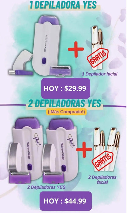 Skin Yes Pro™ – Depiladora 2 en 1