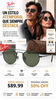 Ray-Ban  ¡Luce el estilo retro que nunca pasa de moda con Ray-Ban Round Metal! BBL