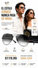 Ray-Ban Aviador RB3025 Black Gradient Grey - originales Elige calidad, elige legado.BGB