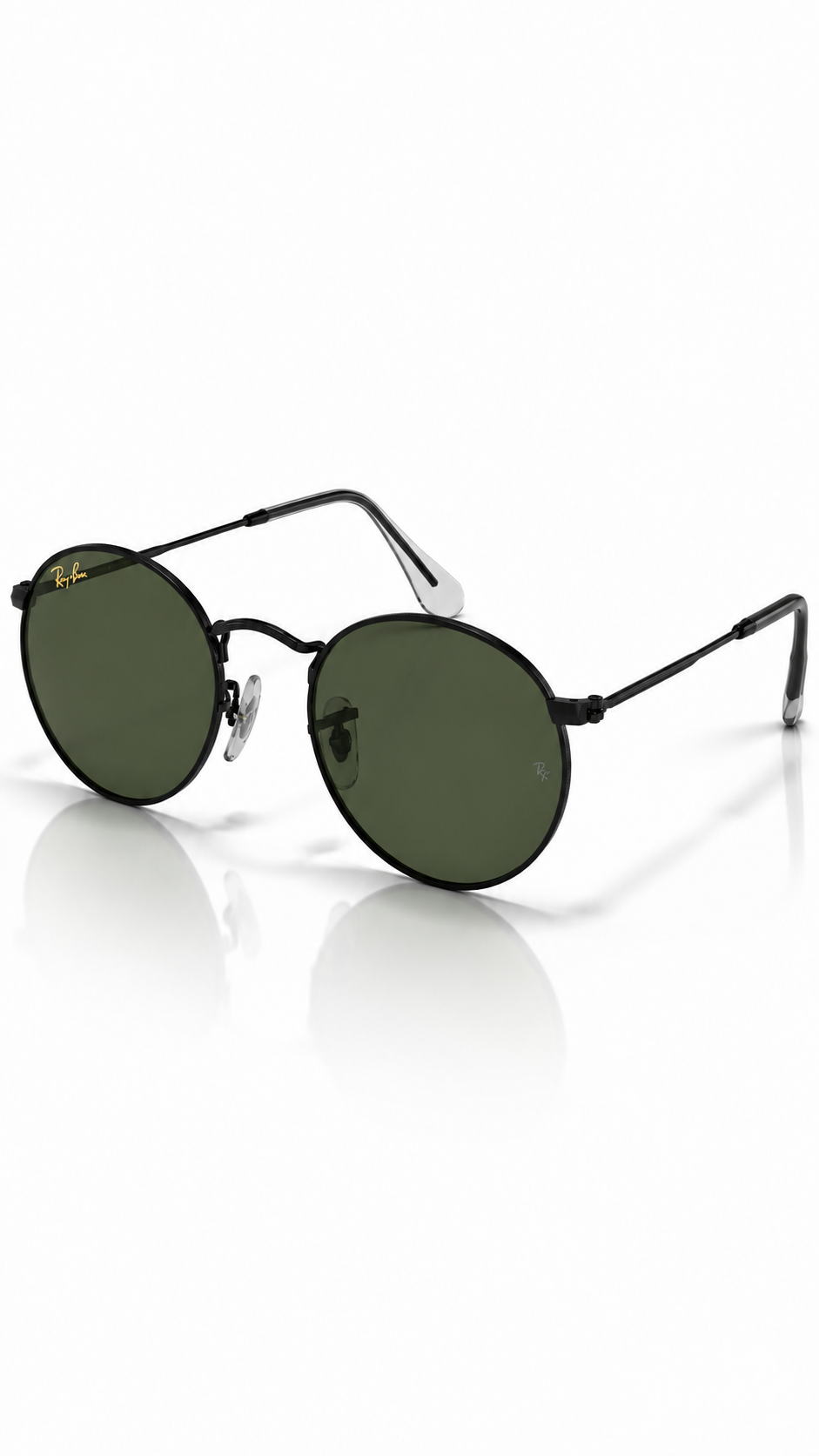 Ray-Ban  ¡Luce el estilo retro que nunca pasa de moda con Ray-Ban Round Metal! BBL