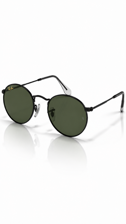 Ray-Ban  ¡Luce el estilo retro que nunca pasa de moda con Ray-Ban Round Metal! BBL