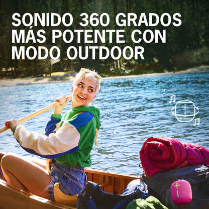 Parlante WONDERBOOM 3 - Impermeable Sonido de 360°  A prueba de agua y  polvo