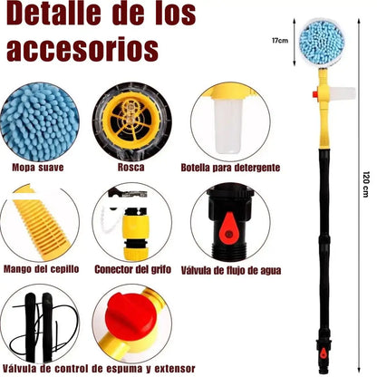PowerBrush 360™ – Cepillo Giratorio de Espuma