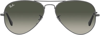 Ray-Ban Aviador RB3025 Black Gradient Grey - originales Elige calidad, elige legado.