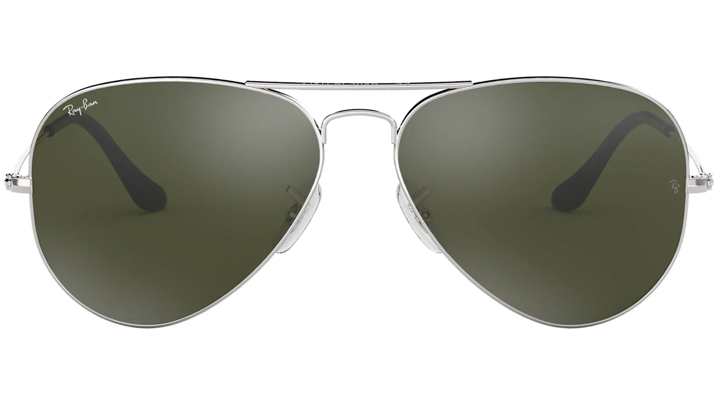 Ray-Ban Aviador RB3025 Silver Black Gray