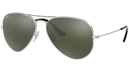 Ray-Ban Aviador RB3025 Silver Black Gray