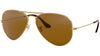 Ray-Ban Aviador RB3025 Gold Brown Originales Elige calidad, elige legado.