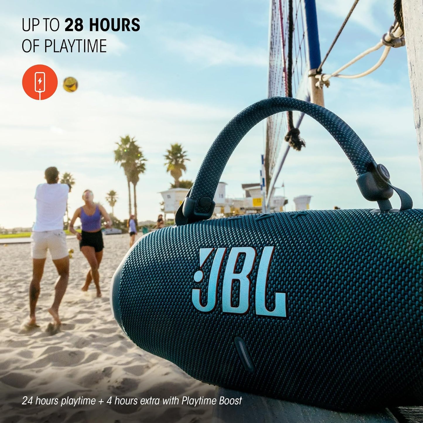 JBL CHARGE 6 Resistente al Agua, Polvo y Caidas