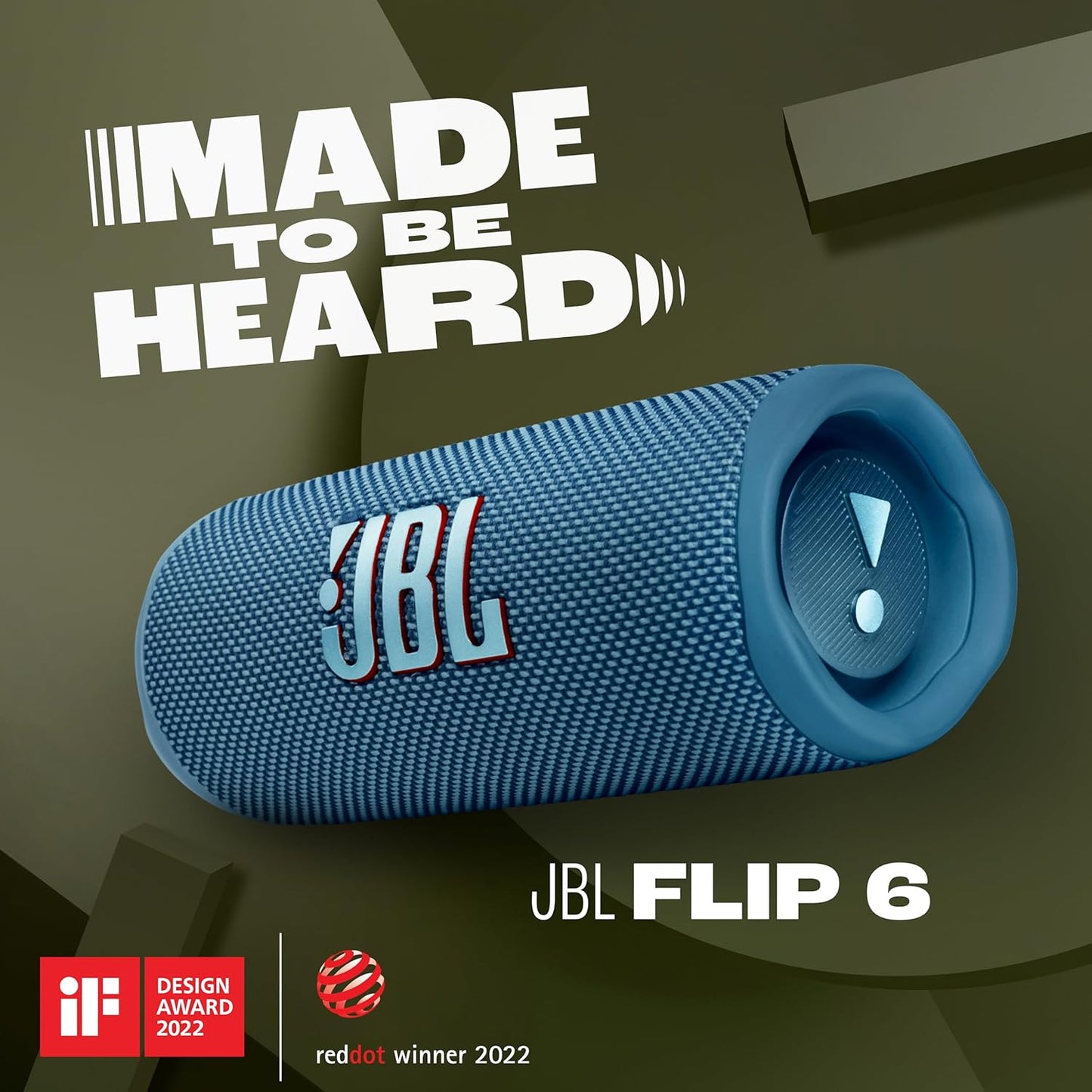 JBL FLIP 6 -  Parlante portatil con PartyBoost  - Durabilidad Garantizada