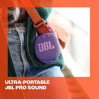 JBL CLIP  5 Ultraportátil, impermeable, a prueba de polvo y sonido Big Pro