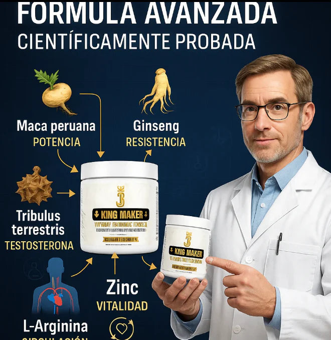 King Maker Plus™ - Super Suplemento Potenciador