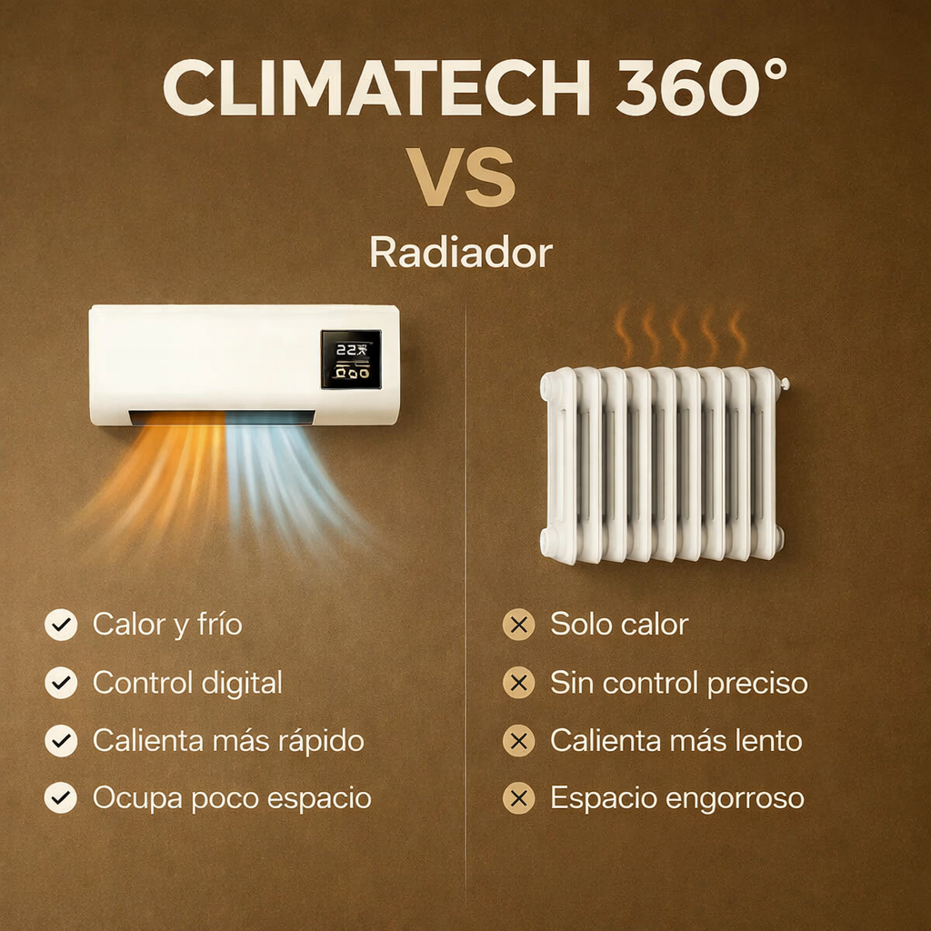 ClimaTech 360° – Aire Acondicionado Portátil Premium