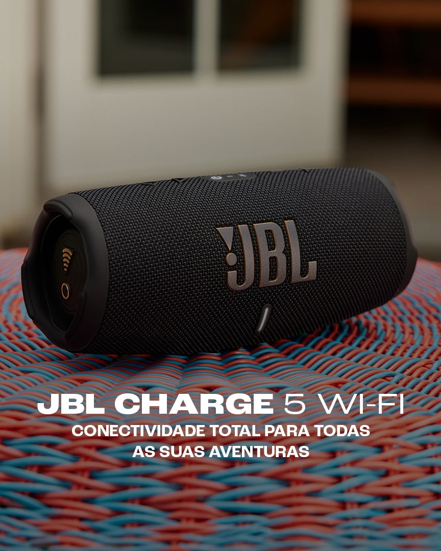 JBL CHARGE  5 WIFI - Sonido que llena cualquier espacio: Potencia JBL Original Pro Sound