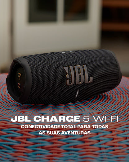 JBL CHARGE  5 WIFI - Sonido que llena cualquier espacio: Potencia JBL Original Pro Sound