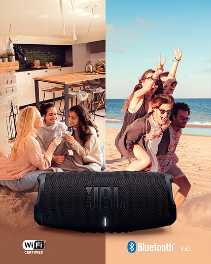 JBL CHARGE  5 WIFI - Sonido que llena cualquier espacio: Potencia JBL Original Pro Sound