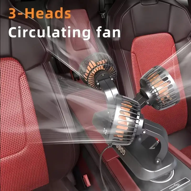 TurboBreeze 360™ - Adiós al calor sofocante en tu auto: frescura total en segundos
