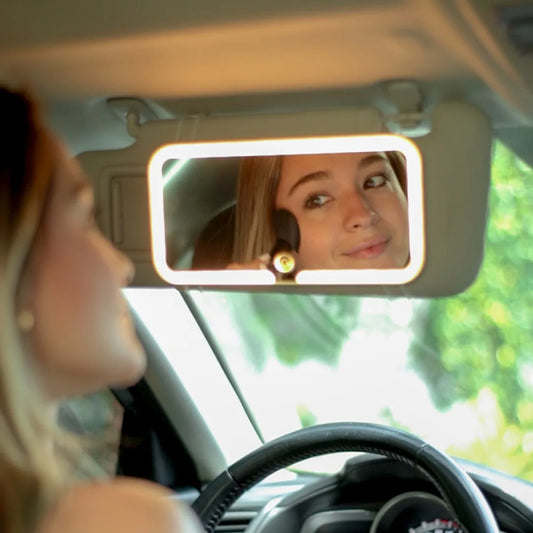 LumiMirror Auto™ - Somos la Mejor Luz de Maquillaje para Tu Auto