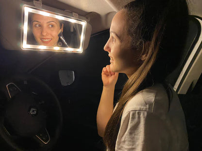 LumiMirror Auto™ - Somos la Mejor Luz de Maquillaje para Tu Auto