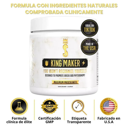 King Maker Plus™ - Super Suplemento Potenciador