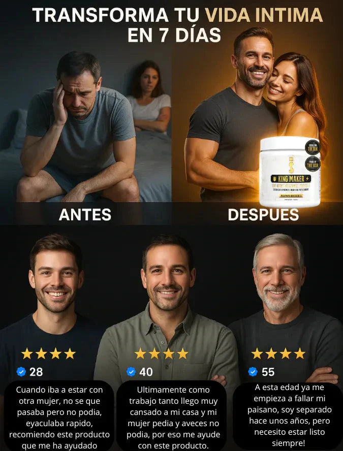 King Maker Plus™ - Super Suplemento Potenciador