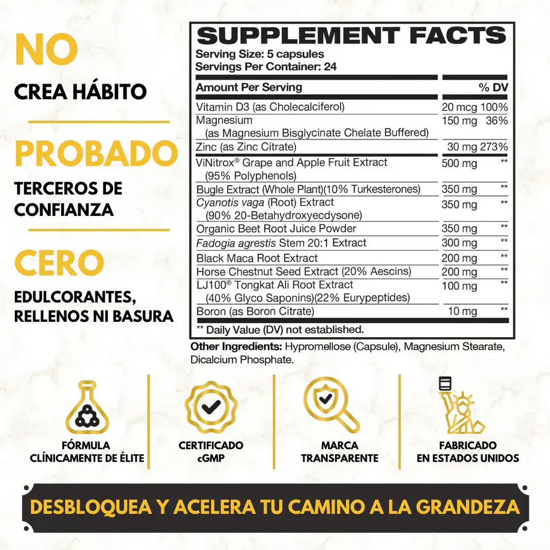 King Maker Plus™ - Super Suplemento Potenciador