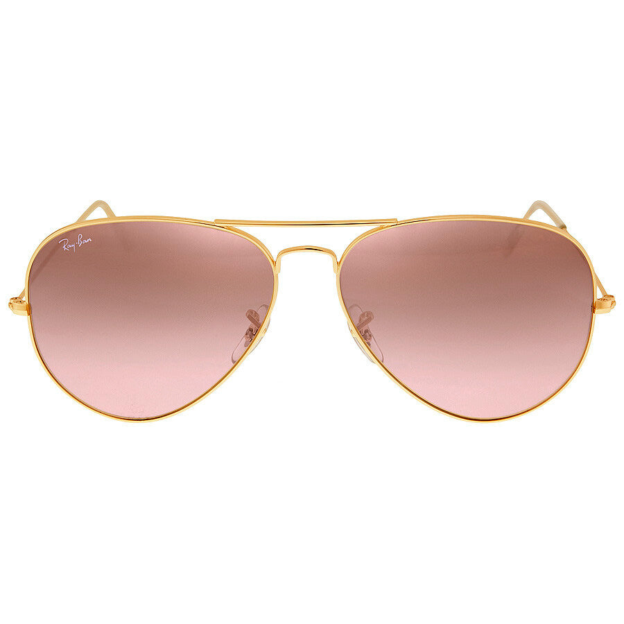 Ray-Ban Aviador RB3025 Gold Cherry Blossom Pink - Originales Elige calidad, elige legado.