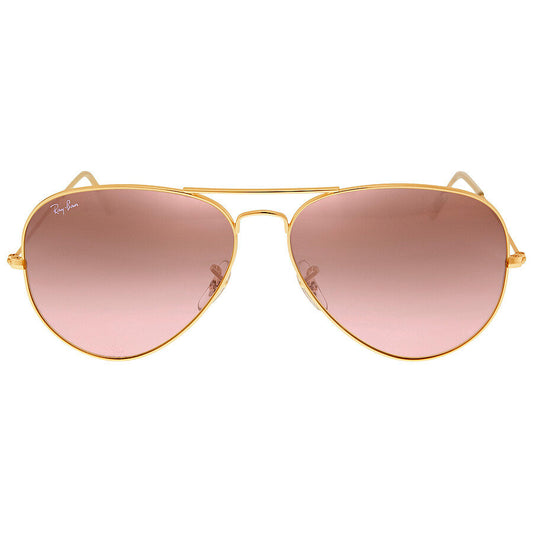 Ray-Ban Aviador RB3025 Gold Cherry Blossom Pink - Originales Elige calidad, elige legado.
