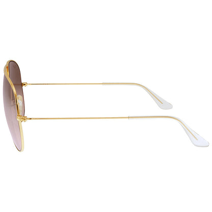 Ray-Ban Aviador RB3025 Gold Cherry Blossom Pink - Originales Elige calidad, elige legado.